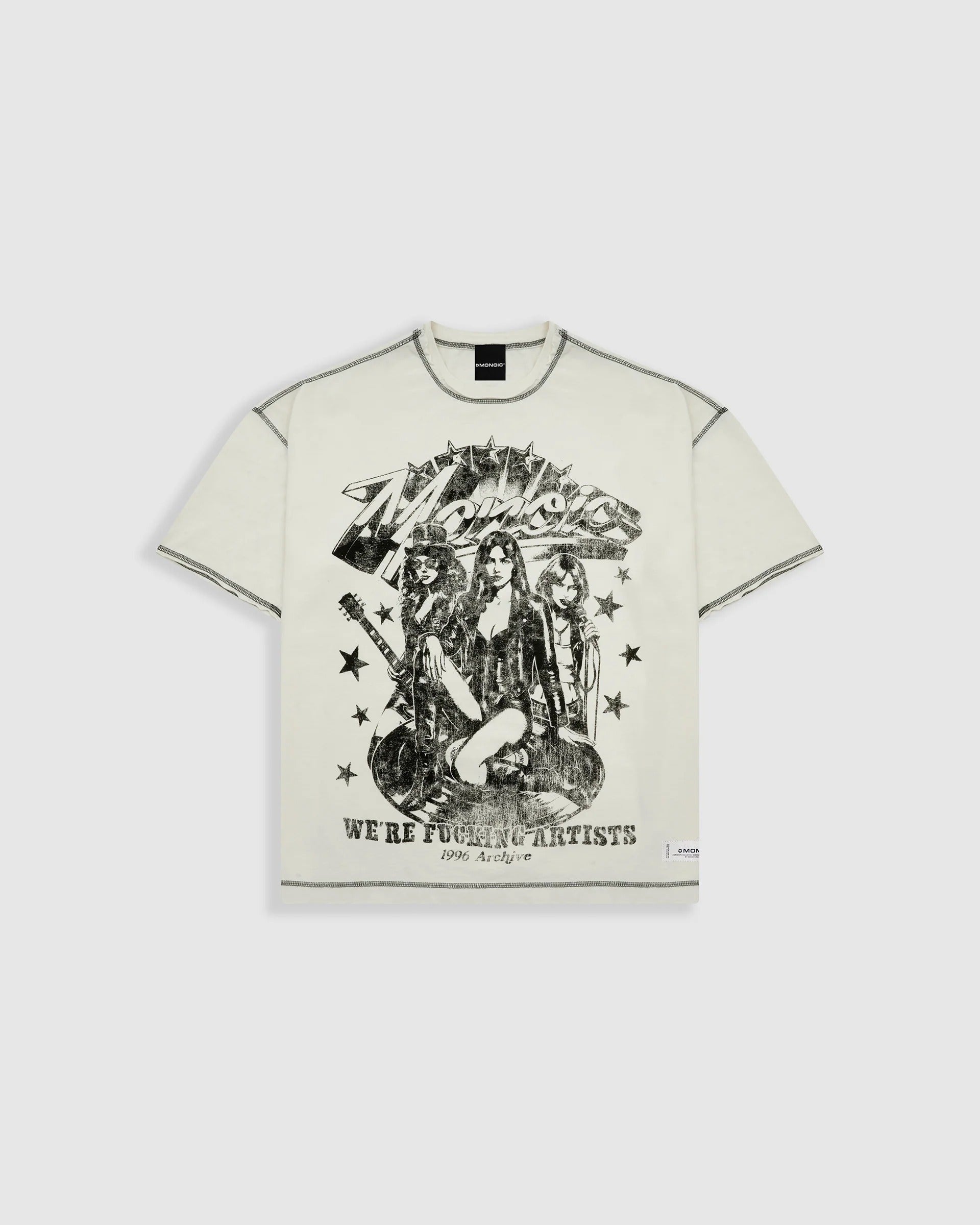 We're Fucking Artists Boxy Fit T-Shirt – Off-White