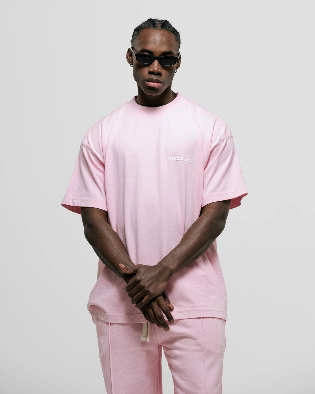 Oversized Basic T-Shirt V3 - Pastel Pink