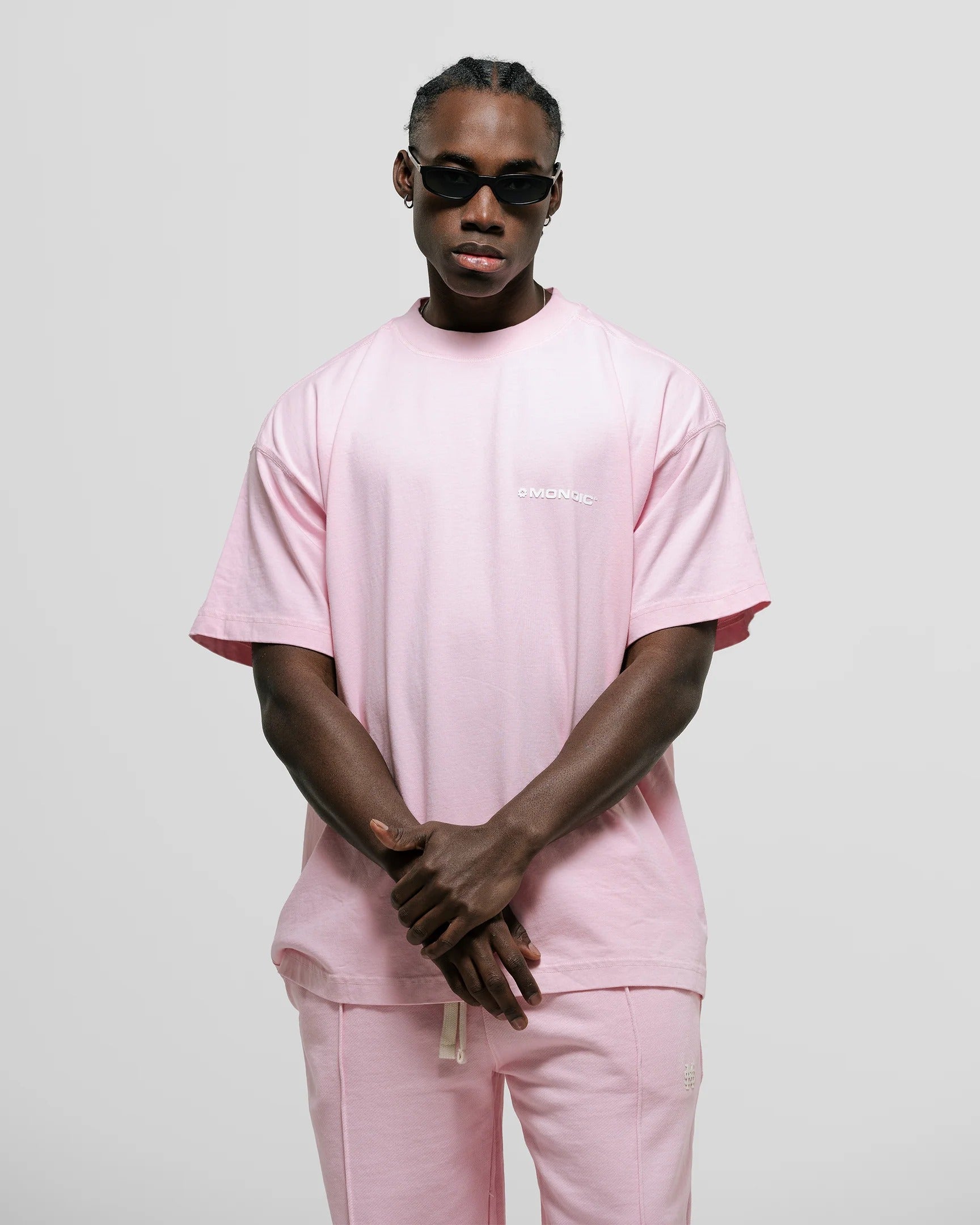 Oversized Basic T-Shirt V3 - Pastel Pink
